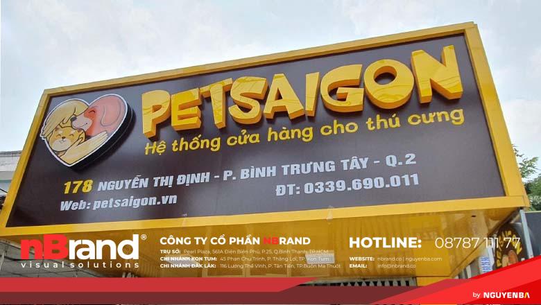 Biển hiệu pet shop đẹp 2