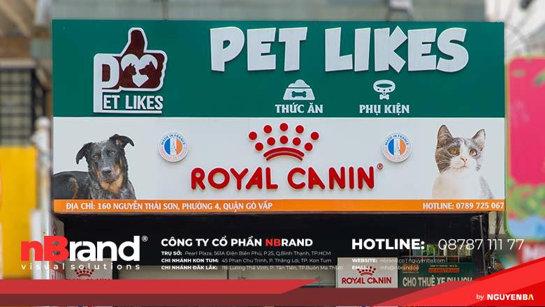 Biển hiệu pet shop đẹp 1