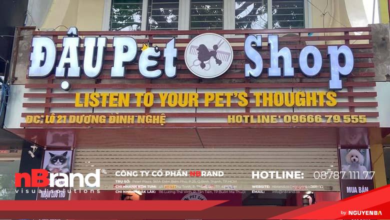 Biển hiệu pet shop đẹp 11