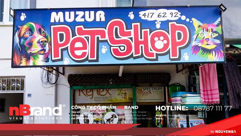 Biển hiệu pet shop đẹp 4