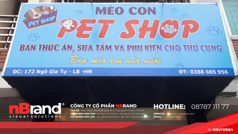 Biển hiệu pet shop đẹp 7