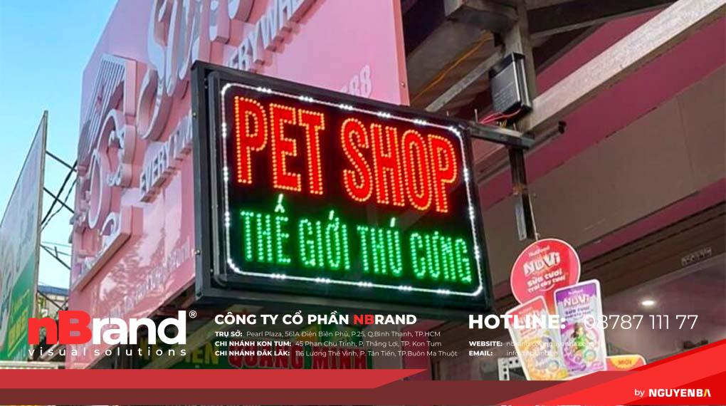 Bảng Hiệu Pet Shop Thú Cưng Độc Đáo Dễ Thương