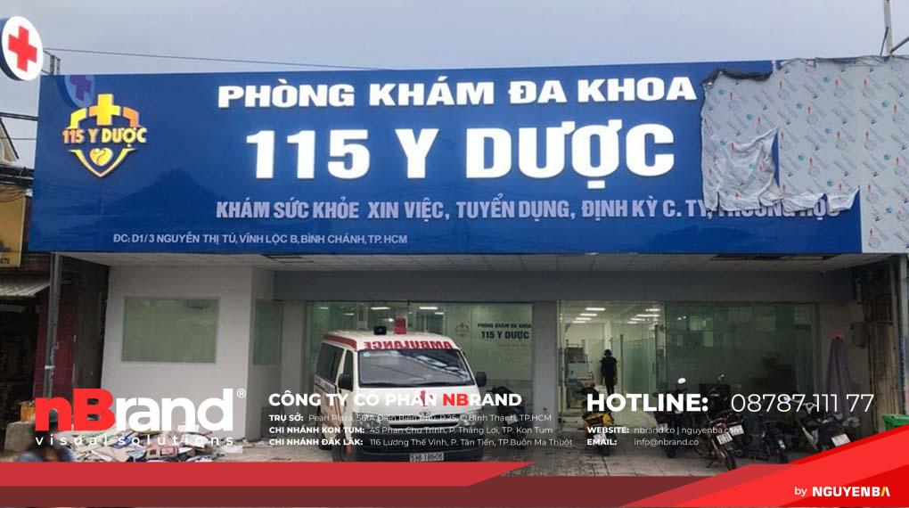 bảng hiệu phòng khám 11