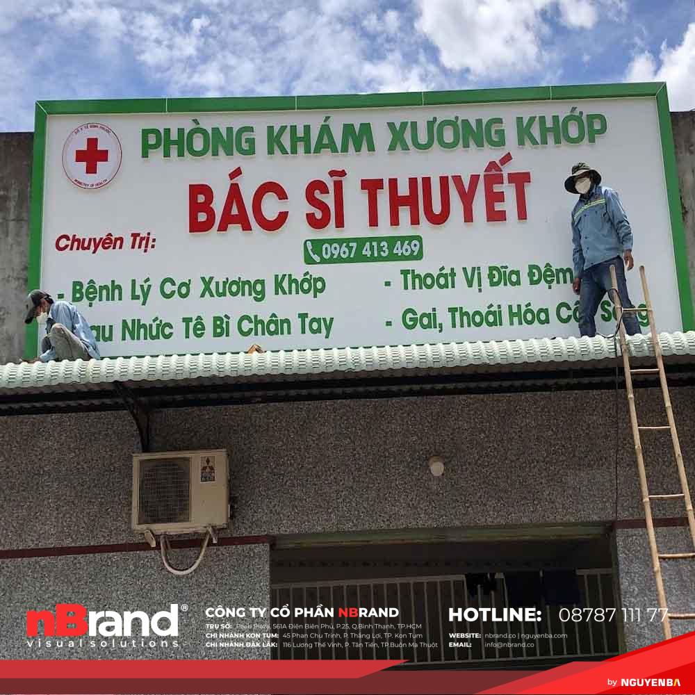 Bảng Hiệu Phòng Khám Đẹp