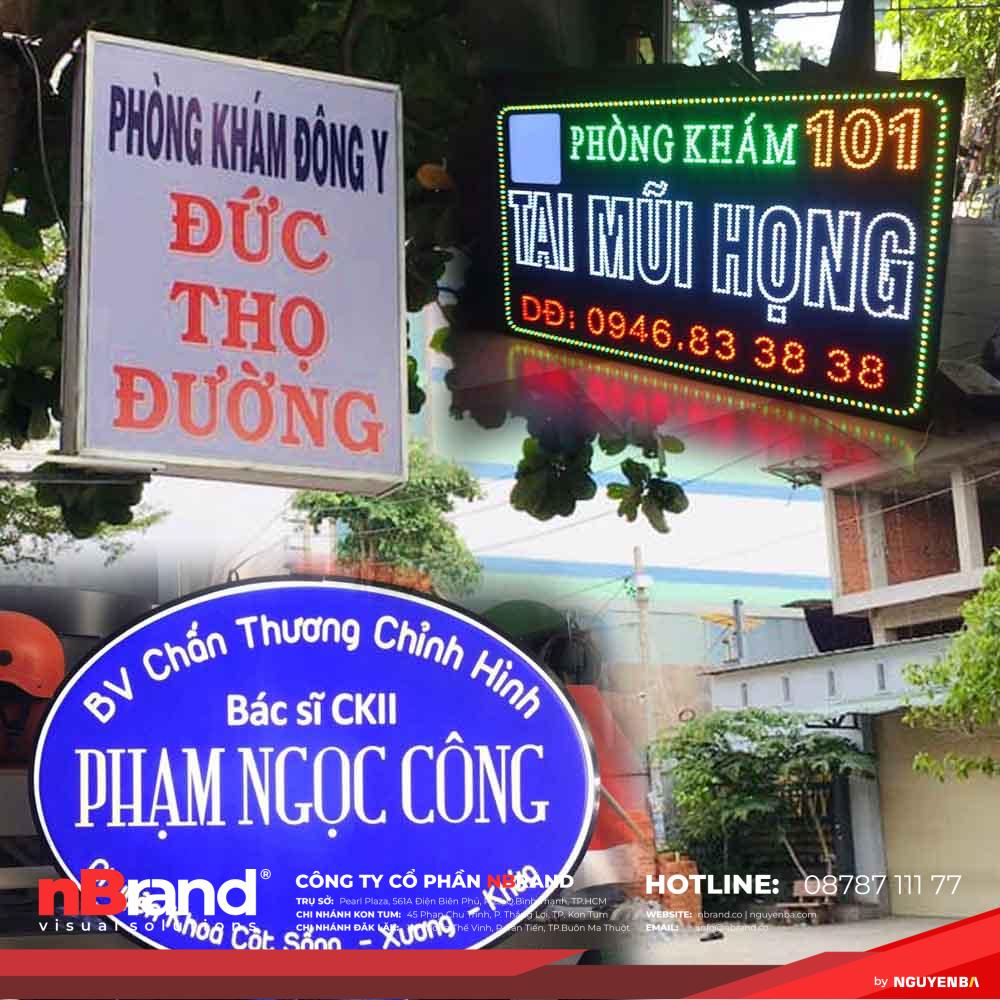 Bảng Hiệu Phòng Khám Đẹp