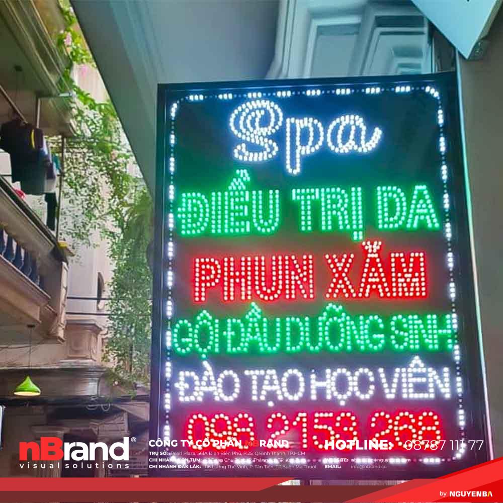 Mẫu Bảng Hiệu Phun Xăm Thẩm Mỹ Đẹp Khó Quên