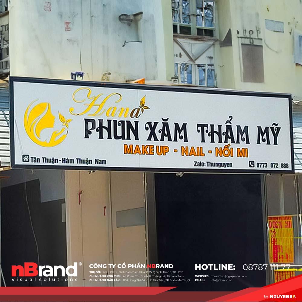 Mẫu Bảng Hiệu Phun Xăm Thẩm Mỹ Đẹp Khó Quên