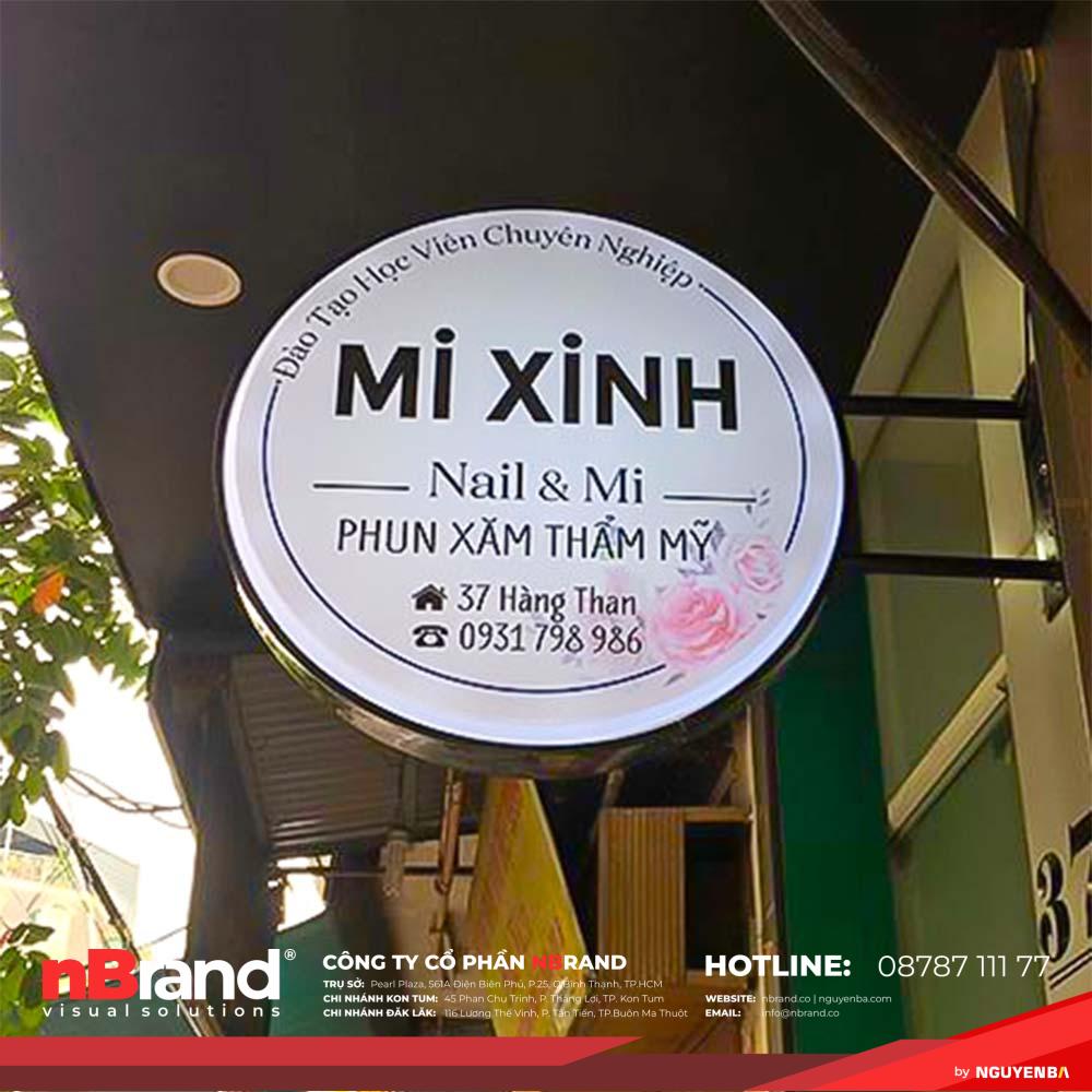 Mẫu Bảng Hiệu Phun Xăm Thẩm Mỹ Đẹp Khó Quên