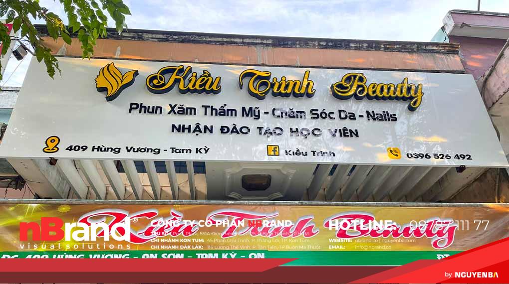 Bảng Hiệu Phun Xăm Thẩm Mỹ Đẹp Khó Quên 1