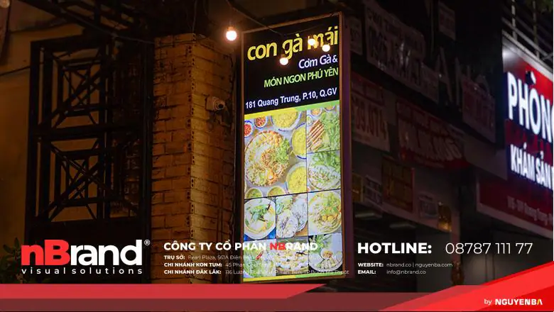 Mẫu Bảng Hiệu Quán Cơm Đẹp Bắt Mắt Thu Hút Nhất tại Kon Tum 15 Biển hiệu quán cơm đẹp 1