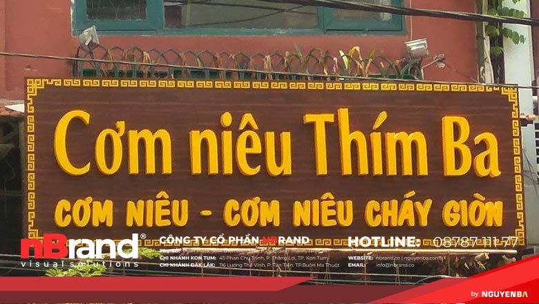 Bảng hiệu quán cơm đẹp 4