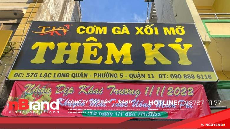 Bảng hiệu quán cơm đẹp 8