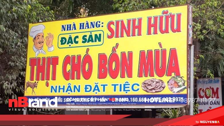 Bảng hiệu quán nhậu đẹp 11