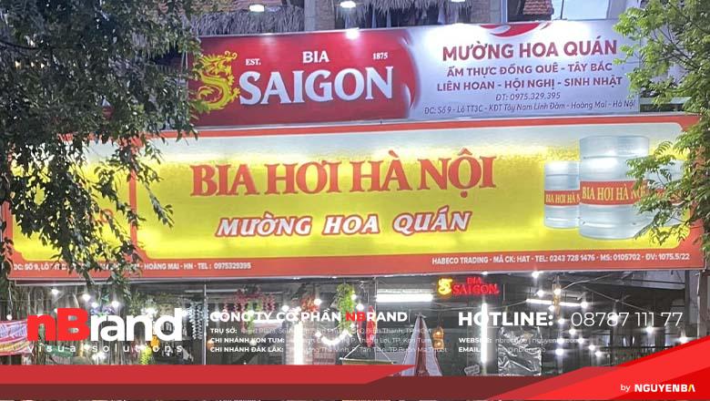 Bảng hiệu quán nhậu đẹp 14