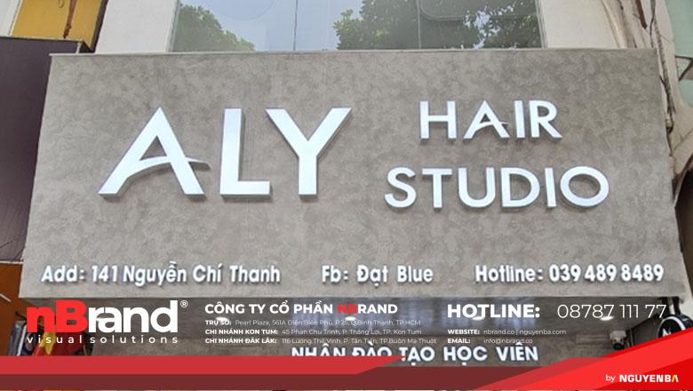 Bảng hiệu hair salon đẹp 2