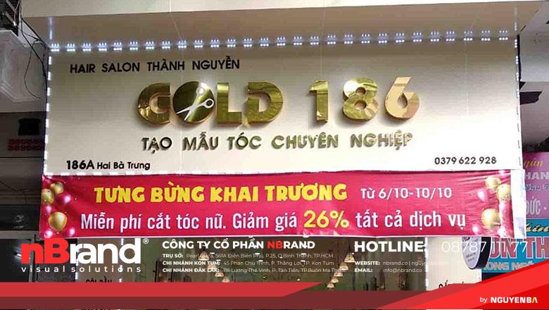 Bảng hiệu hair salon đẹp 7