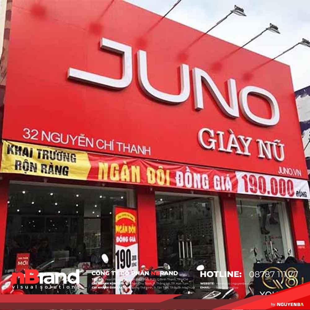 Mẫu Bảng Hiệu Shop Giày Dép