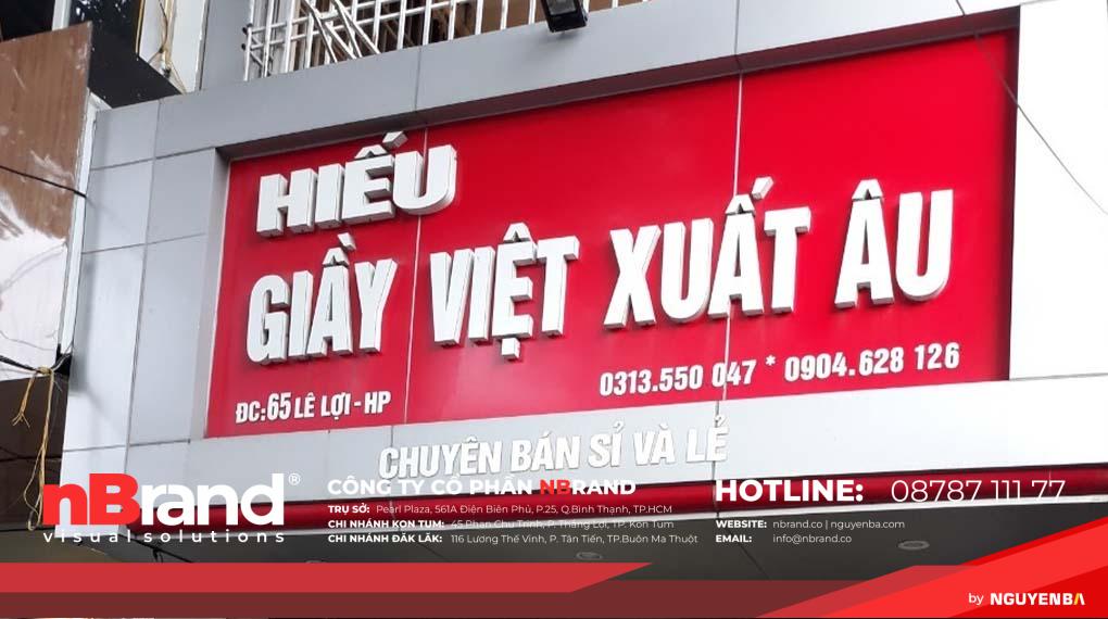 Bảng hiệu shop giày dép 8