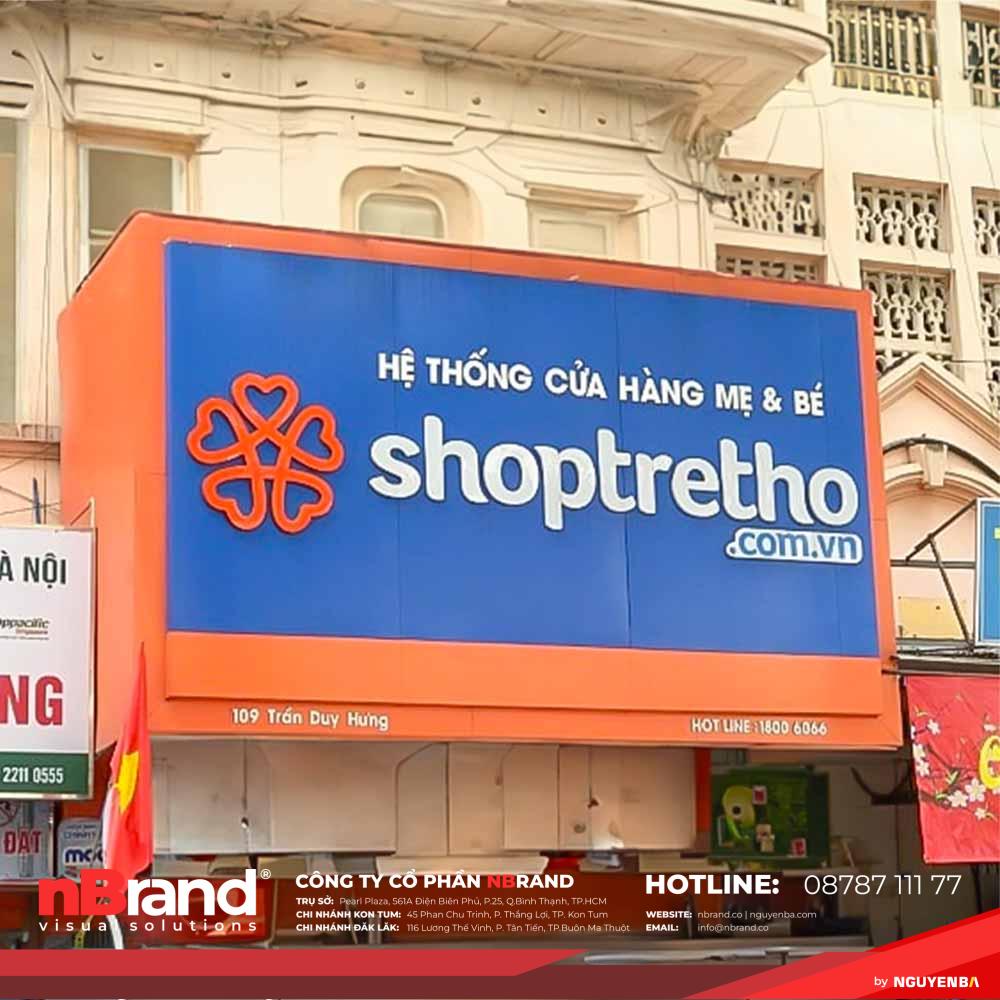 Bảng Hiệu Shop Mẹ Và Bé