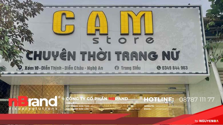 Bảng hiệu shop thời trang 12