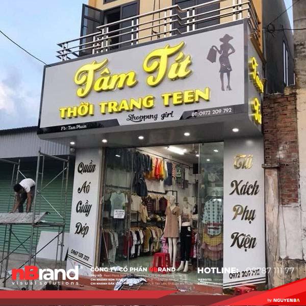 Top 100 Bảng Hiệu Quảng Cáo Shop Thời Trang Quần Áo Nam Nữ Siêu Đẹp