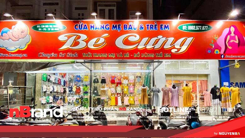 Bảng Hiệu Shop Thời Trang Quần Áo Trẻ Em - 100 Mẫu Đẹp Nhất Năm