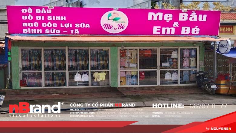 Bảng Hiệu Shop Thời Trang Quần Áo Trẻ Em - 100 Mẫu Đẹp Nhất Năm