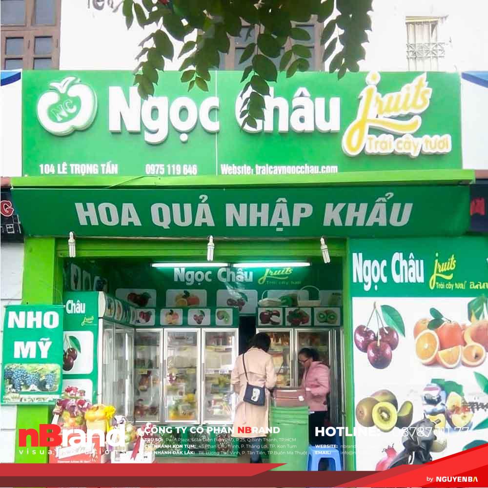 Bảng Hiệu Bán Trái Cây Đẹp