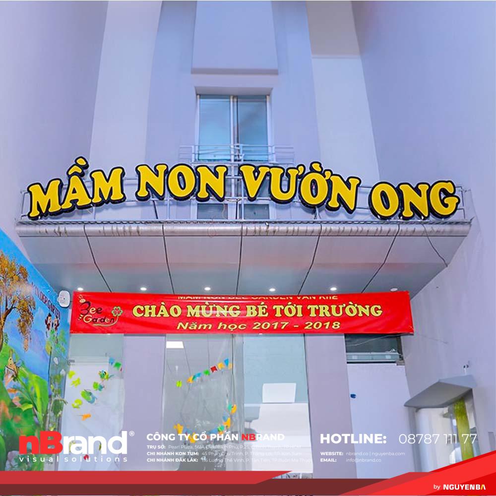 Bảng Hiệu Trường Mầm Non