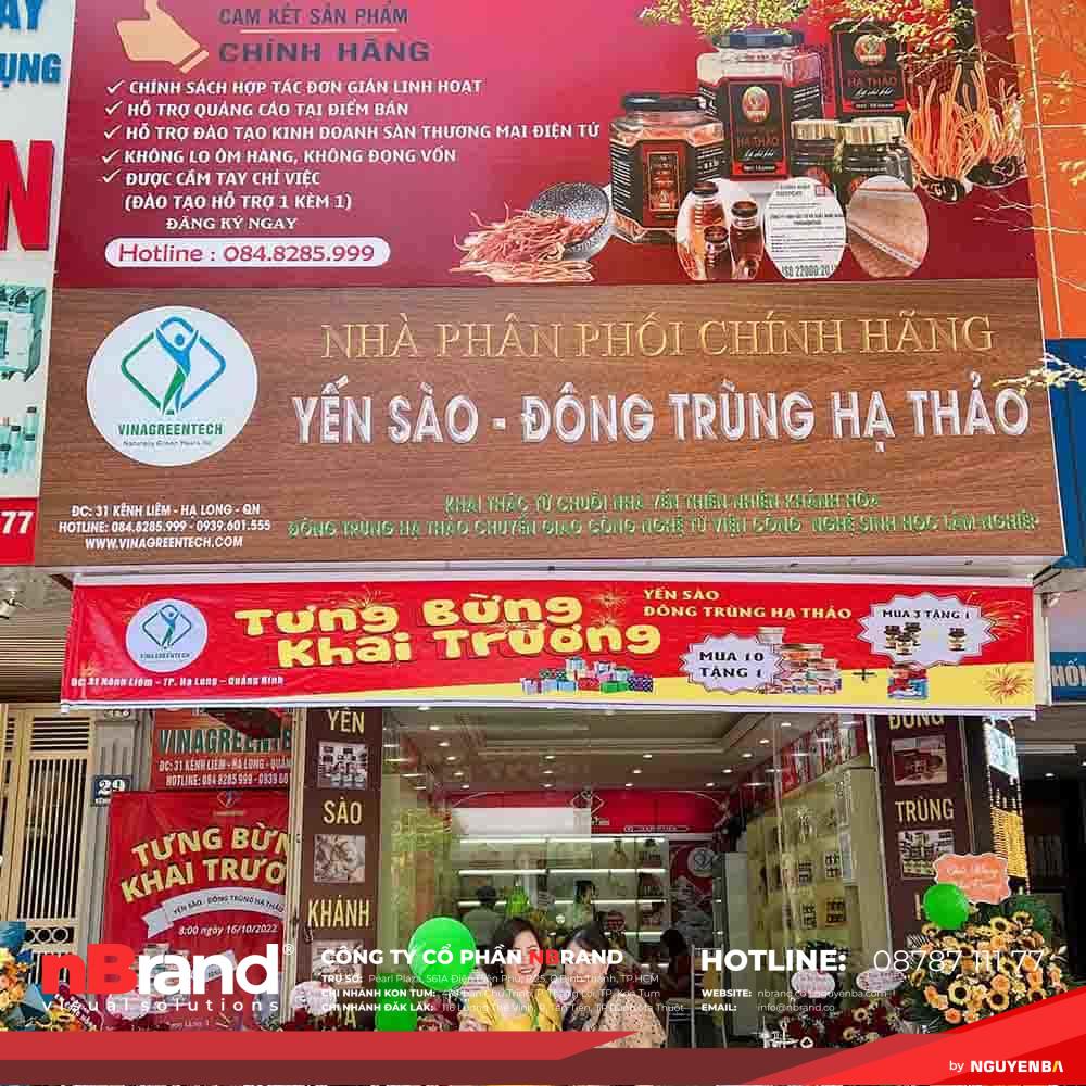 Bảng Hiệu Yến Sào Đẹp