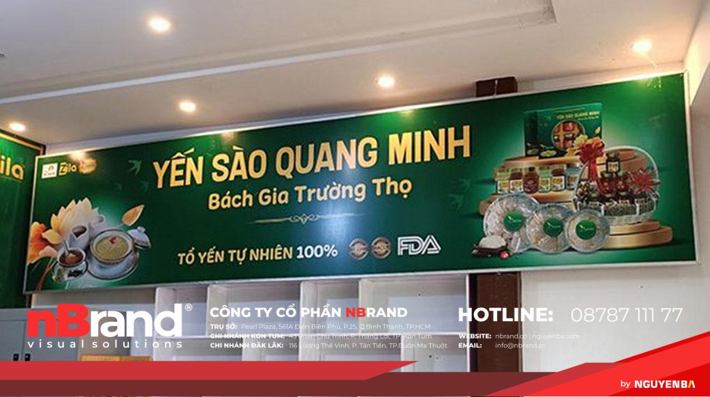 bảng hiệu yến sào 5