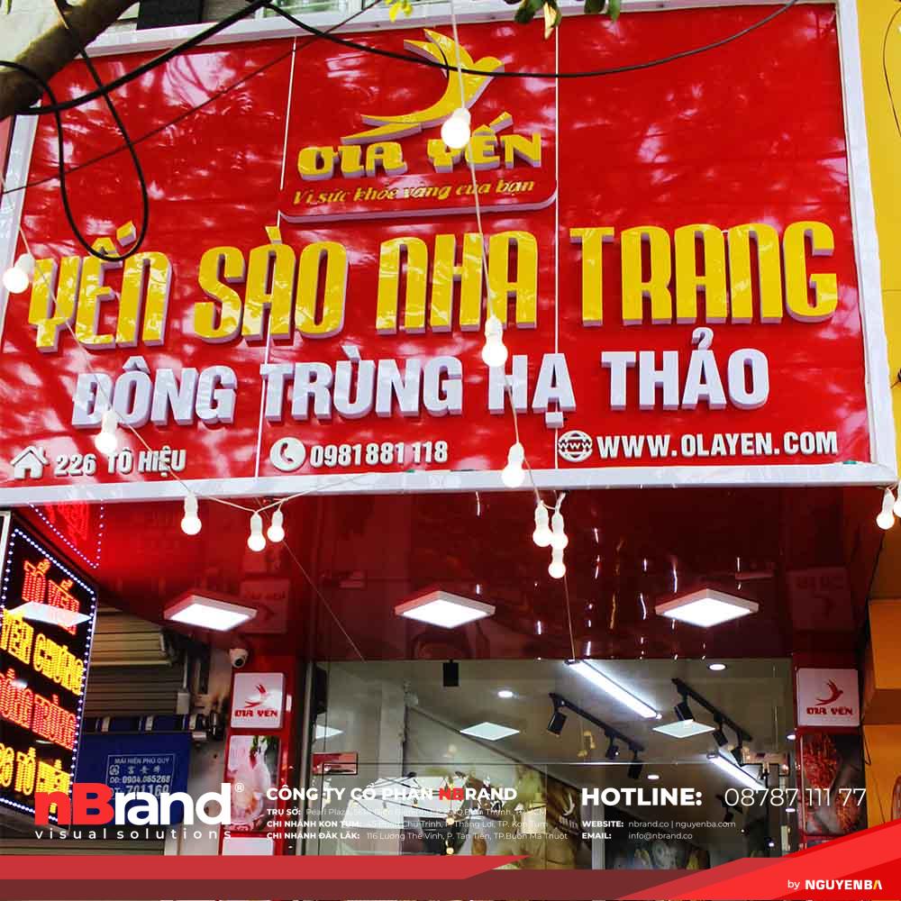 Bảng Hiệu Yến Sào Đẹp