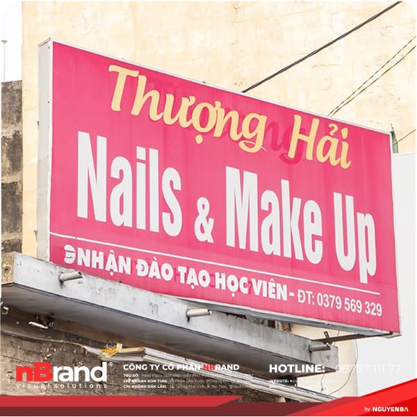 20+ Mẫu Biển Bạt Nail Mi Thu Hút Khách Hàng