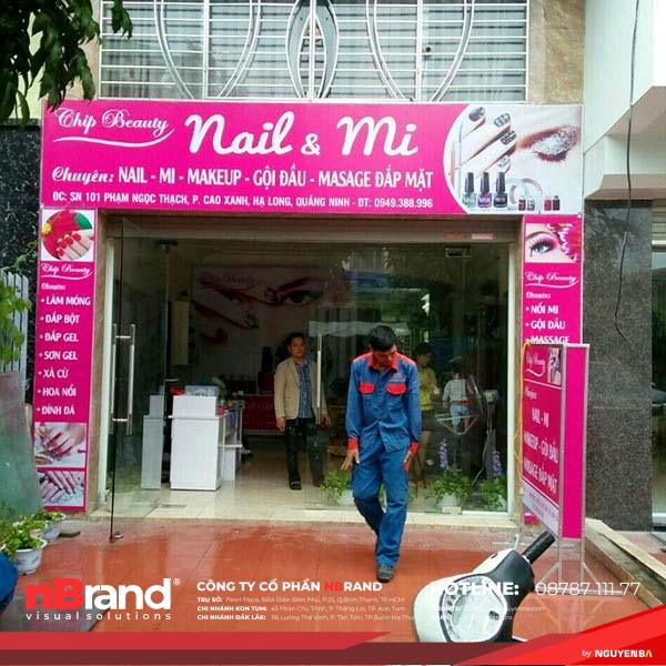 20+ Mẫu Biển Bạt Nail Mi Thu Hút Khách Hàng