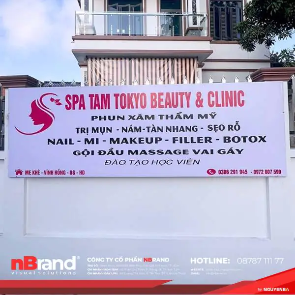 20+ Mẫu Biển Bạt Nail Mi Thu Hút Khách Hàng