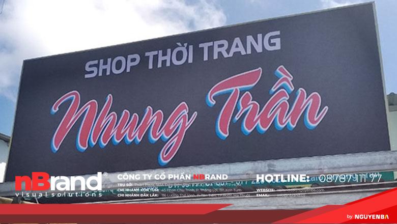 20+ Biển Bạt Shop Quần Áo Siêu Đẹp Hấp Dẫn tại Kon Tum 10 Biển bạt quần áo đẹp