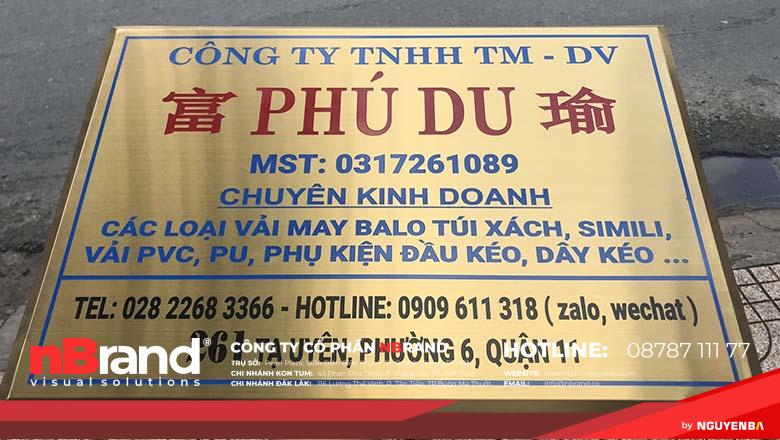 bảng hiệu công ty inox đẹp 9