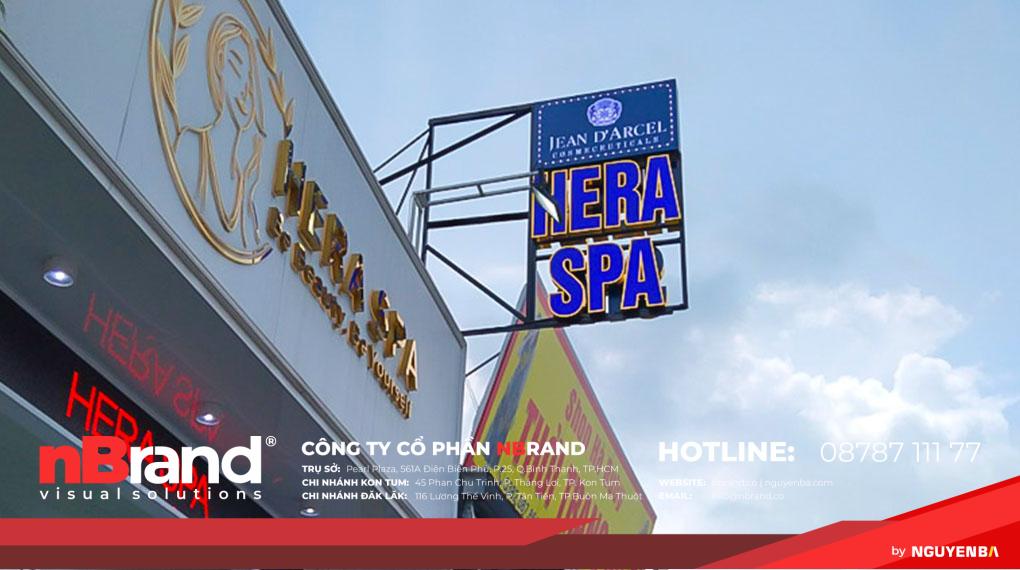 Mẫu Biển Vẫy Spa Đẹp tại Kon Tum 9 biển vẫy spa