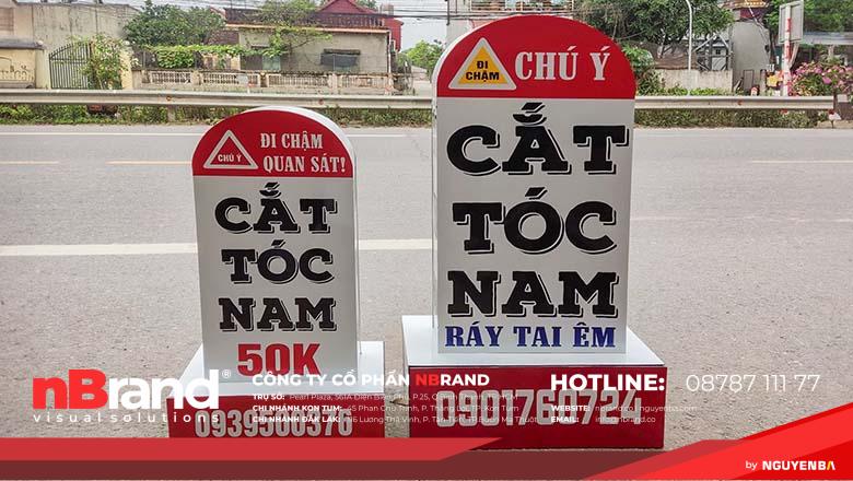 Biển vẫy quảng cáo tóc đẹp 11