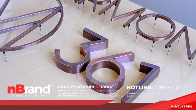 Chữ iNOX Mạ Vàng Đồng tại Kon Tum 10 Chữ inox mạ đồng 1