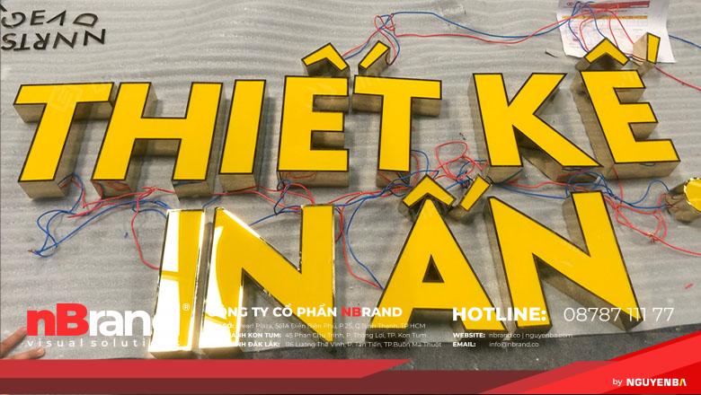 Chữ inox Mặt Mica tại Kon Tum 13 Chữ inox mica đẹp 1