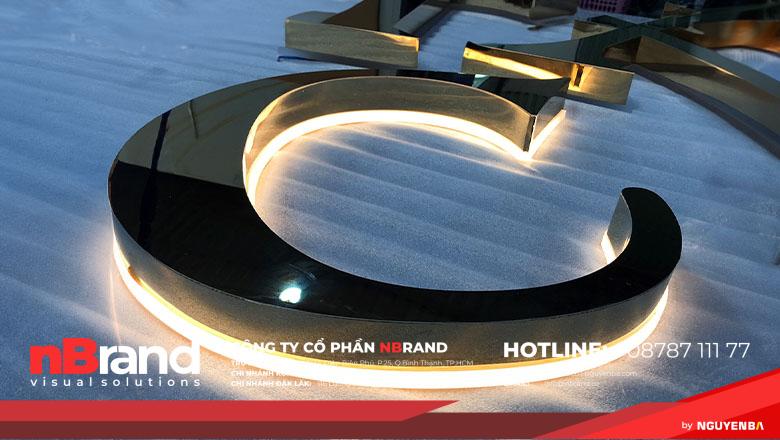 Chữ Nổi Led Hắt Sáng Chân tại Kon Tum 14 Chữ đèn led hắt sáng chân 1