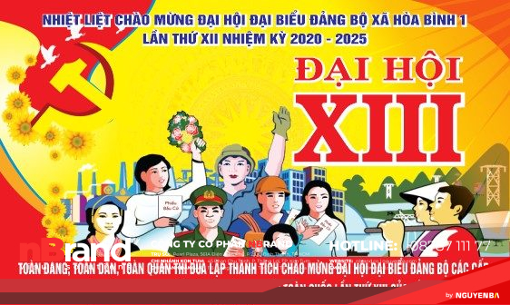 In maket Đại hội Đảng tại Kon Tum - Giải pháp trang trí sự kiện chất lượng in maket dai hoi dang kon tum 4