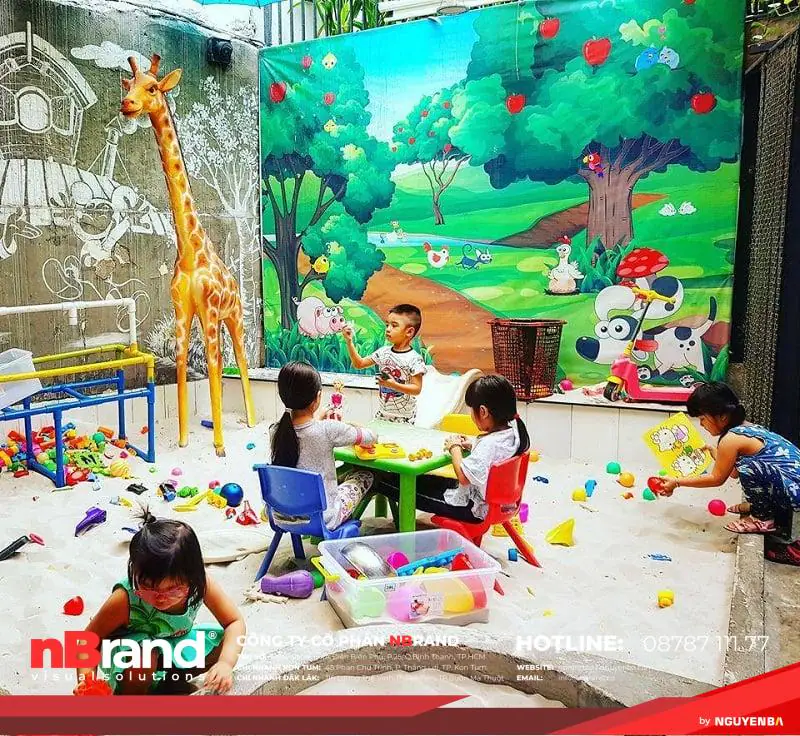 Trọn gói trang trí khu vui chơi trẻ em khu vui choi tre em tphcm ca4344492afd4a7da416a8ea01f0c71b