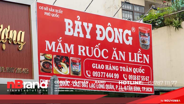 Biển quảng cáo in đẹp 2