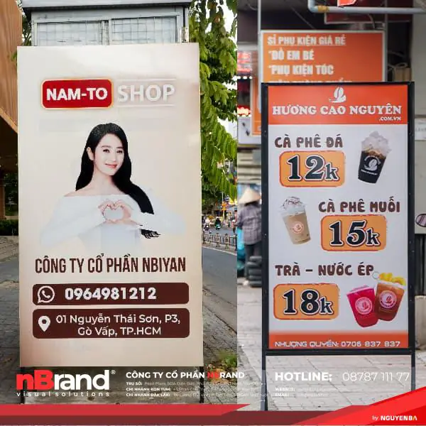 mau-bien-quang-cao-in-bat-dung 50+ Mẫu Biển Quảng Cáo in Bạt Đứng Nổi Bật