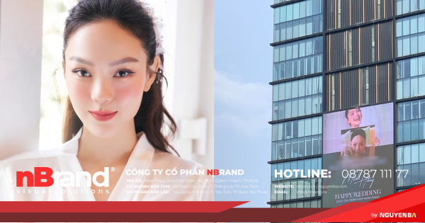 Minh Hằng được chúc phúc trên loạt bảng quảng cáo lớn ở TP.HCM minh hang 5022