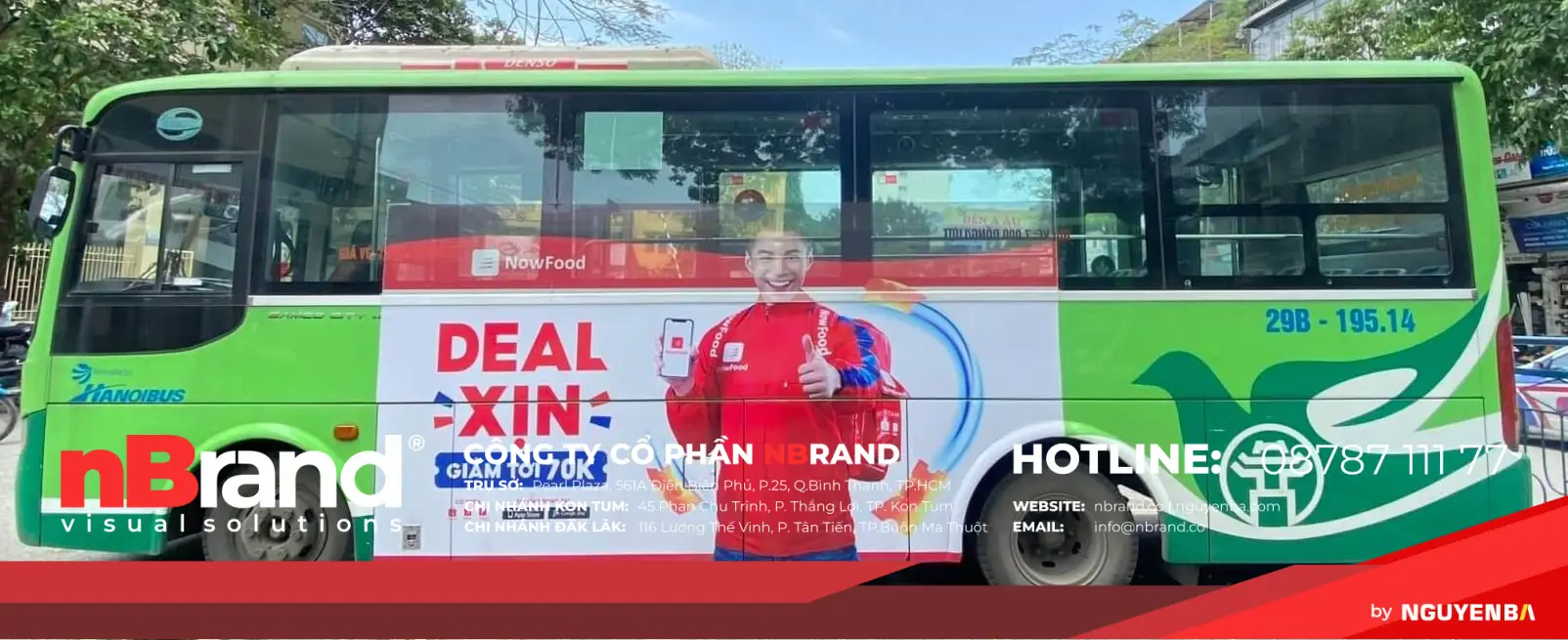 Dán decal xe buýt, xe bus 14 Dán decal xe buýt, xe bus qc xe bus 1