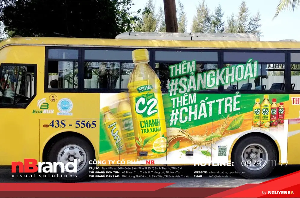 Dán decal xe buýt, xe bus 9 Dán decal xe buýt, xe bus quang cao tren xe buyt thanh hoa
