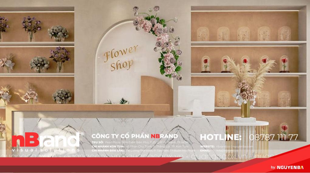 Thiết kế thi công shop hoa tươi 17